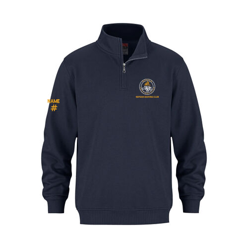 NSC Emblem Flux Youth Printed Quarter Zip Thumbnail