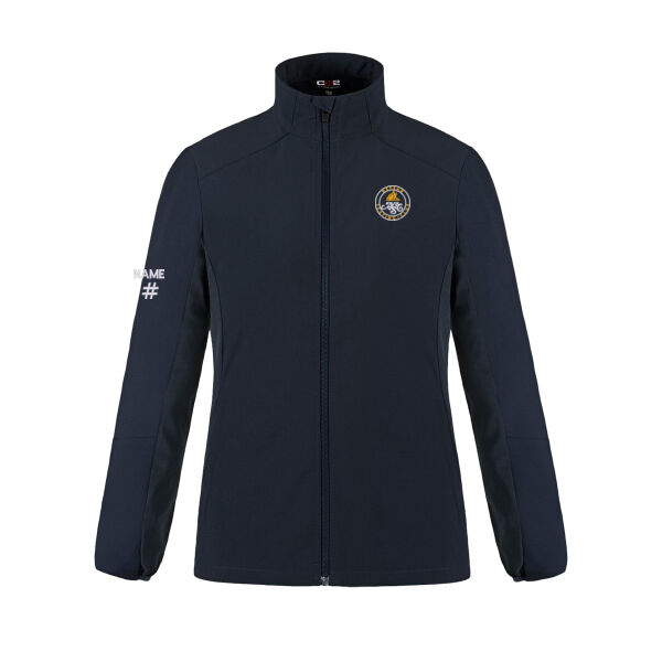 NSC Pursuit Womens Embroidered Athleisure Jacket Thumbnail