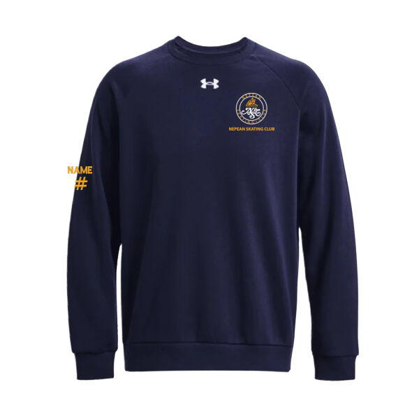 NSC Emblem UA Men's Embroidered Rival Fleece Crew Thumbnail
